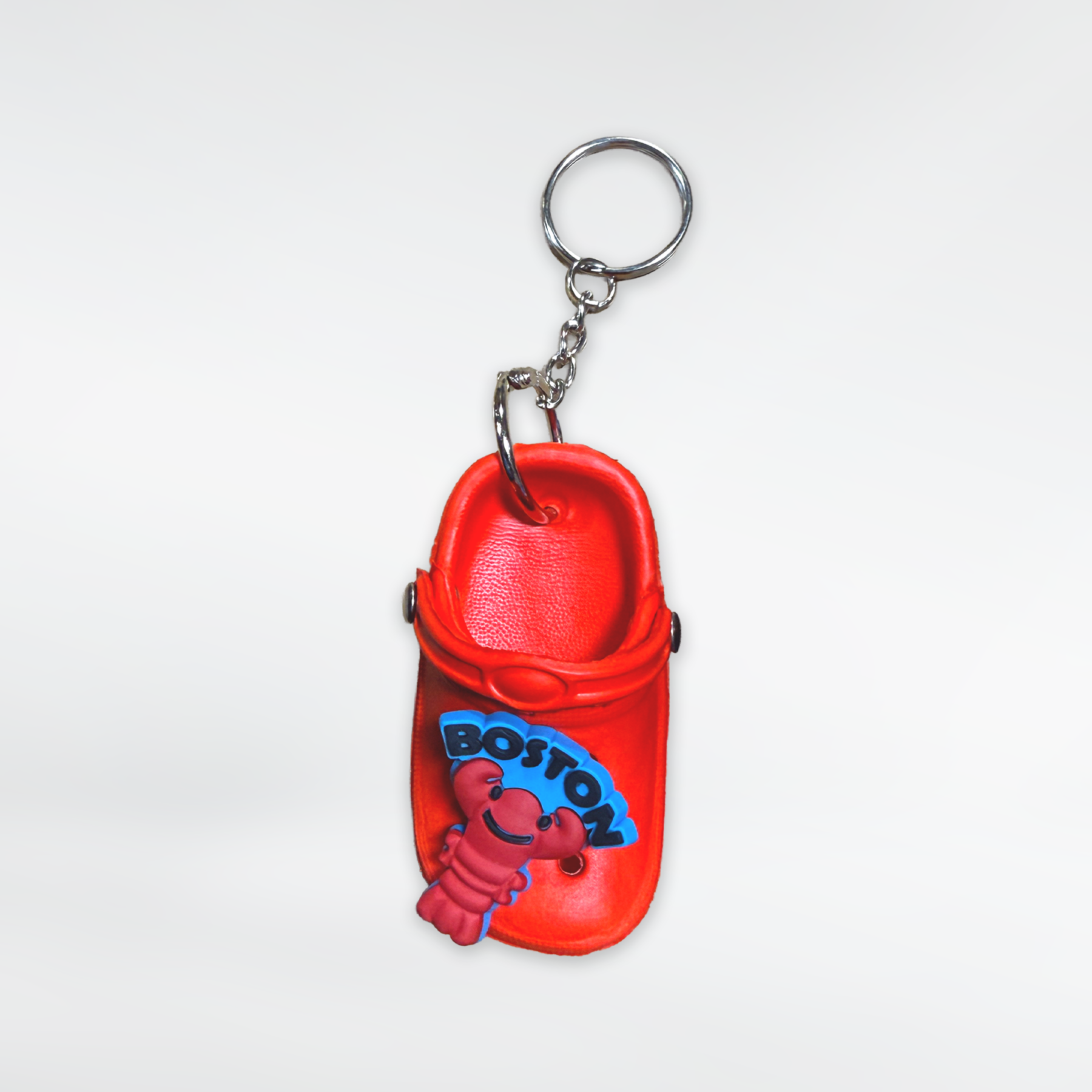 Commonwealth Souvenirs - Wholesale Keychain - Unisex - Boston Lobster Crocs Keychain3