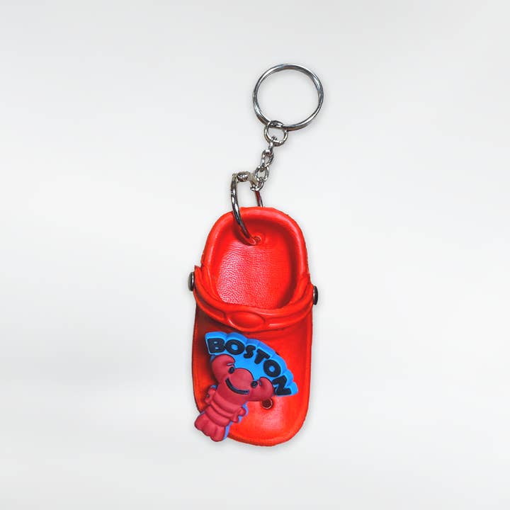 Commonwealth Souvenirs - Wholesale Keychain - Unisex - Boston Lobster Crocs Keychain3