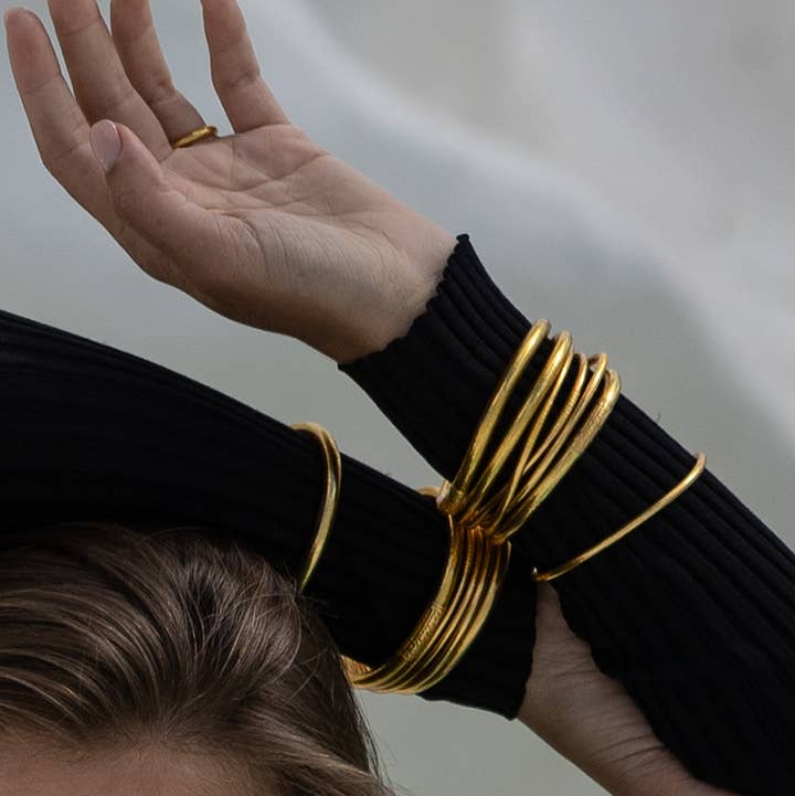 SHANSHAN - Wholesale Bangle Bracelet - Kumali Bracelet Mantra Gold13