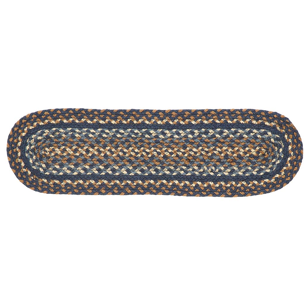 IHF HOME DECOR/IHF RUGS - Wholesale Area Rug - Denim Braided Jute Area Rug & Tabletop Collect BR-2877
