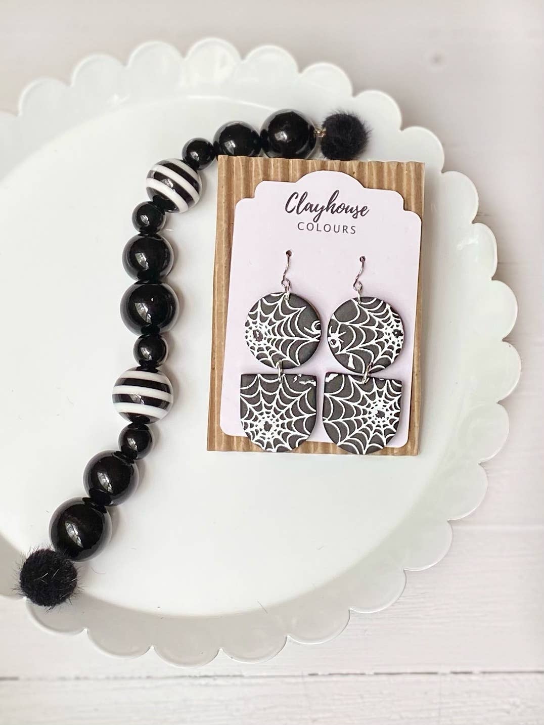 Clayhouse Colours - Vendita all'ingrosso Orecchini pendenti - Orecchini in argilla Spooky5