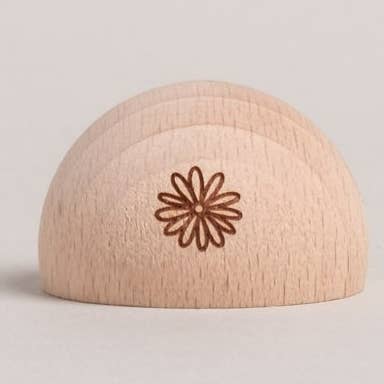 Daisy semicircular card stand (VE = 6 pcs) for wholesale by Eulenschnitt