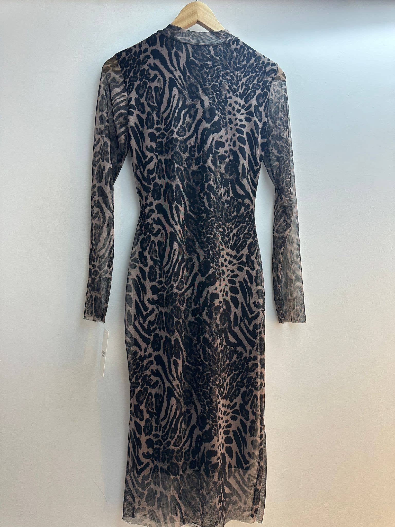 LORIANE - Wholesale Dress - Women's - 6818 One Size Bodycon Print Maxi Dress 5