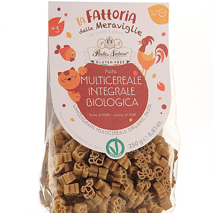PASTA NATURA - Wholesale Pasta - Organic & Gluten Free Whole Grain Multicereal Animals0