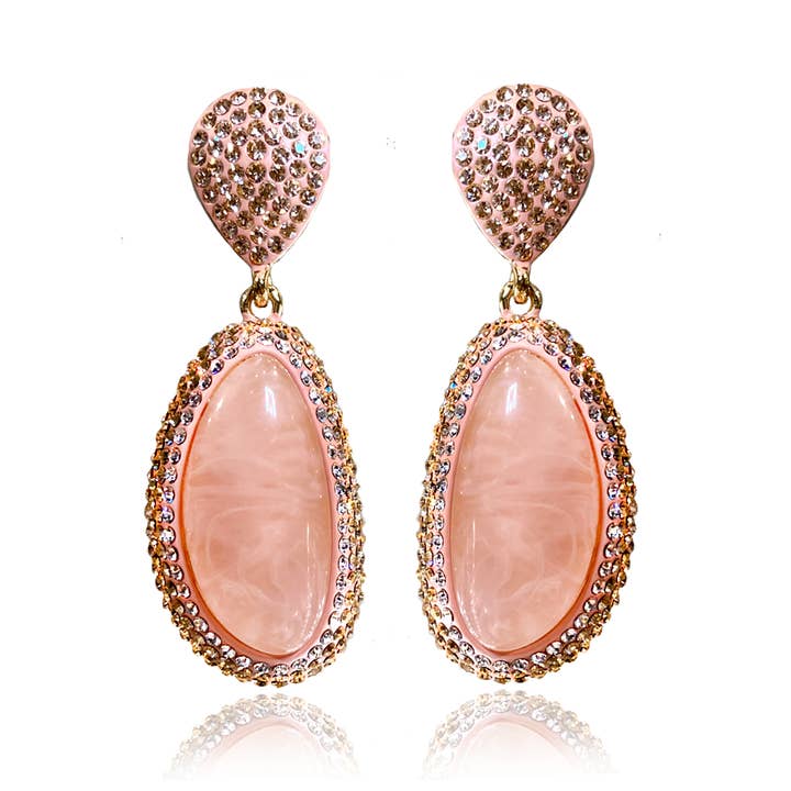 GOLDMINE SPARKLE EARRINGS Gold for wholesale by IOAKU by Fanny Ek