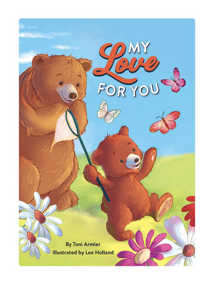 My Love for You - Children's Padded Board Book for wholesale by Little Hippo Books