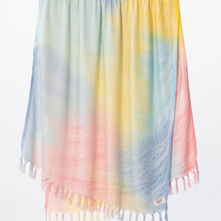 The Pastel Tie Dye for wholesale by Teema Towels