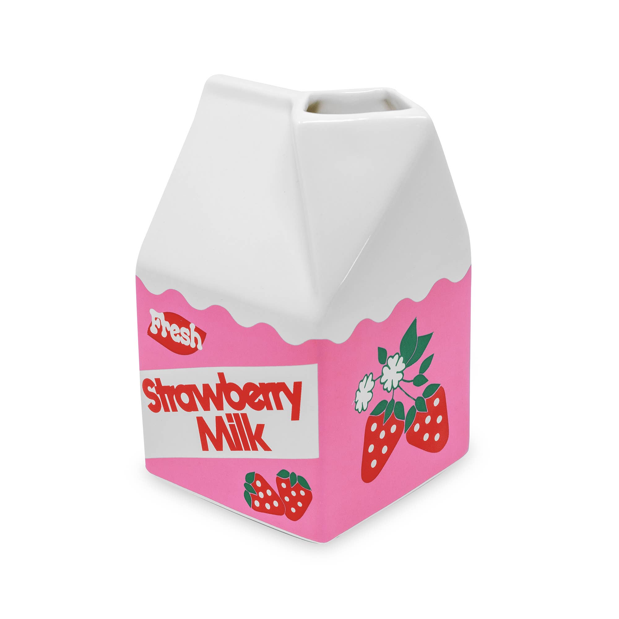 Ban.do - Wholesale Vase - Ceramic Vase, Strawberry Milk2