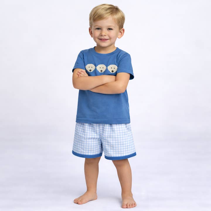 Dogs Out Shorts for wholesale by City Beautiful Childrens Boutique