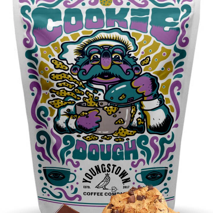 Youngstown Coffee Co. – wholesale Coffee beans – Cookie Dough (INDIVIDUAL 12OZ BAGS)0