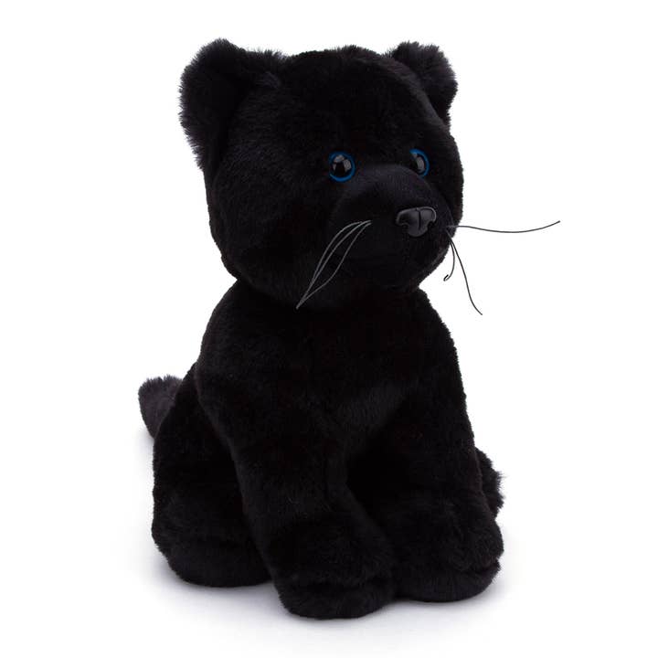 Plushland - Wholesale Stuffed/Plush Toy - Kids & Baby - 10" Black Panther Stuffed Animal- Jungle Stuffed Animal2