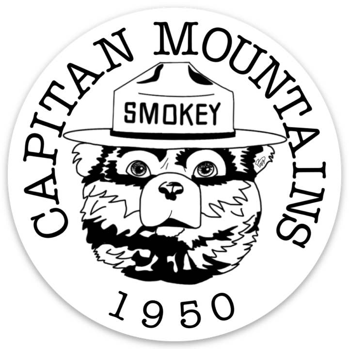 Smokey Sticker for wholesale by Bugsy's