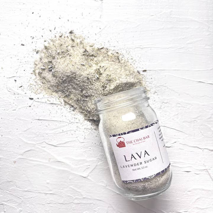 Lava Lavender Suagr for wholesale by The Chai Bar