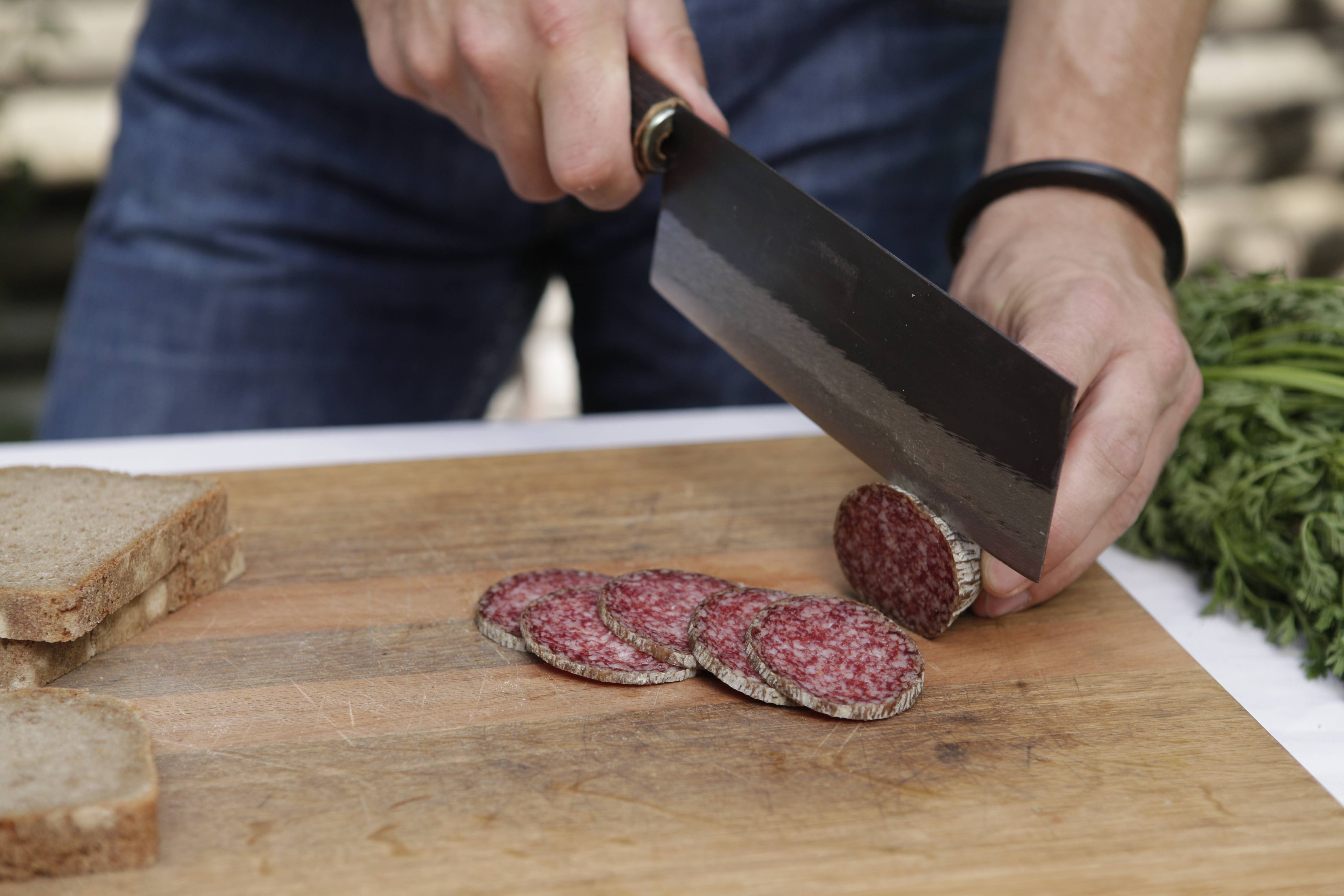 AUTHENTIC BLADES - Wholesale Kitchen/Utility Knife - AUTHENTIC BLADES TAO NHA, Asian kitchen knife, blade length 18cm, carbon steel blade2