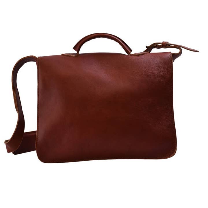 Lazarus Artisan Goods - Wholesale Briefcase - Unisex - Don Javier Briefcase | Leather Bag | Artisan Made | Ethical9