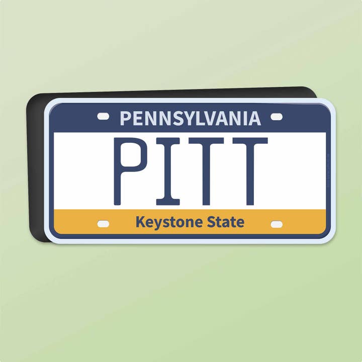 Sentinel Supply - Vente Aimants - Aimant de voiture Pitt Pittsburgh Pennsylvanie - Aimant flexible PA