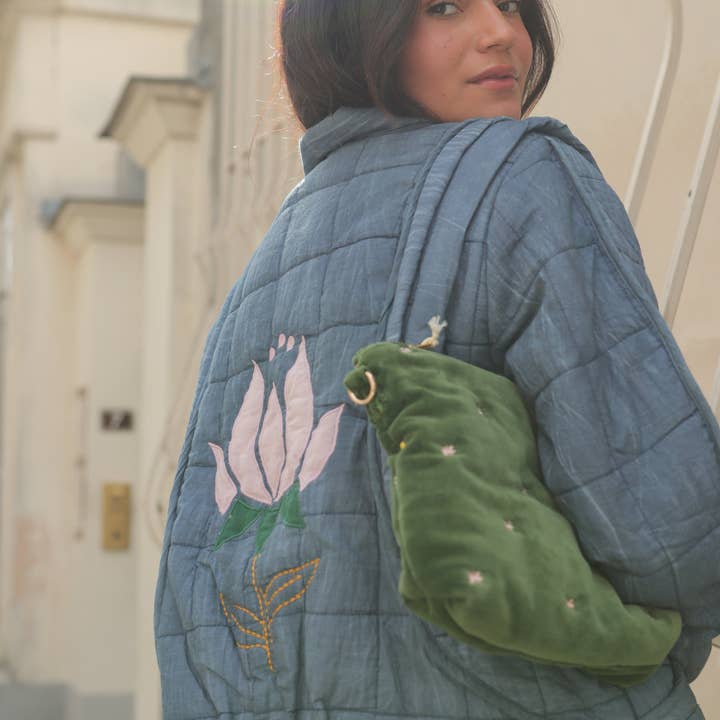 "Lotus" patchwork jacket and other Purchase Wholesale lotus klocka. Free Returns & Net 60 Terms on Faire trending on Faire.