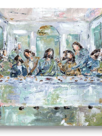 "The Legacy Meal I" canvas print for wholesale by Chelsea McShane Art