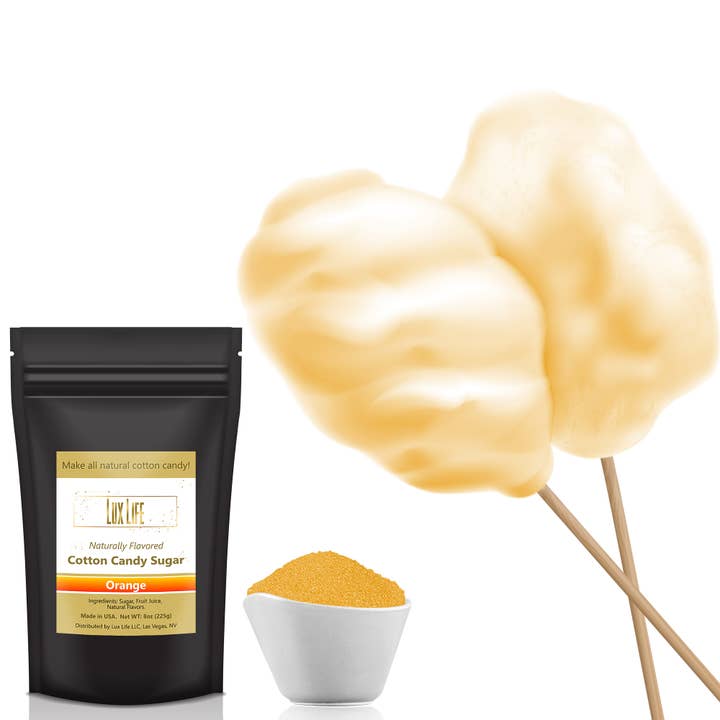 Lux Life - Wholesale Cotton Candy - Lux Life Natural Cotton Candy Sugar