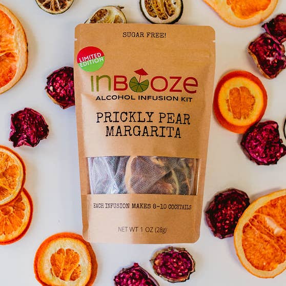 Prickly Pear Margarita Alcohol Infusion Cocktail Kit for wholesale by InBooze