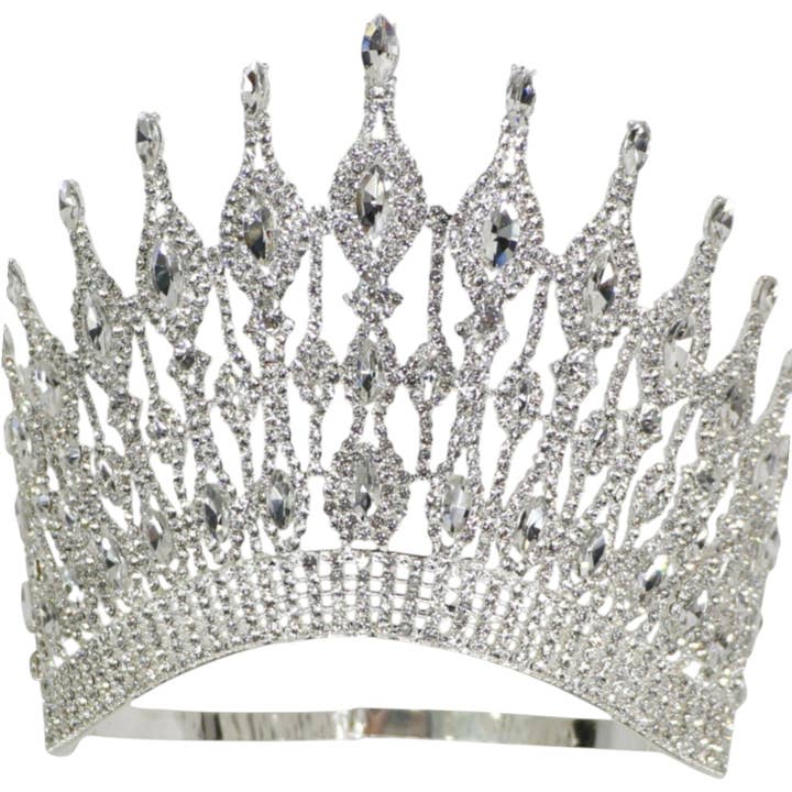 TAPA fashion - Wholesale Tiara - Women's - Crystal Tiara Crown HT0956 (1PC)7