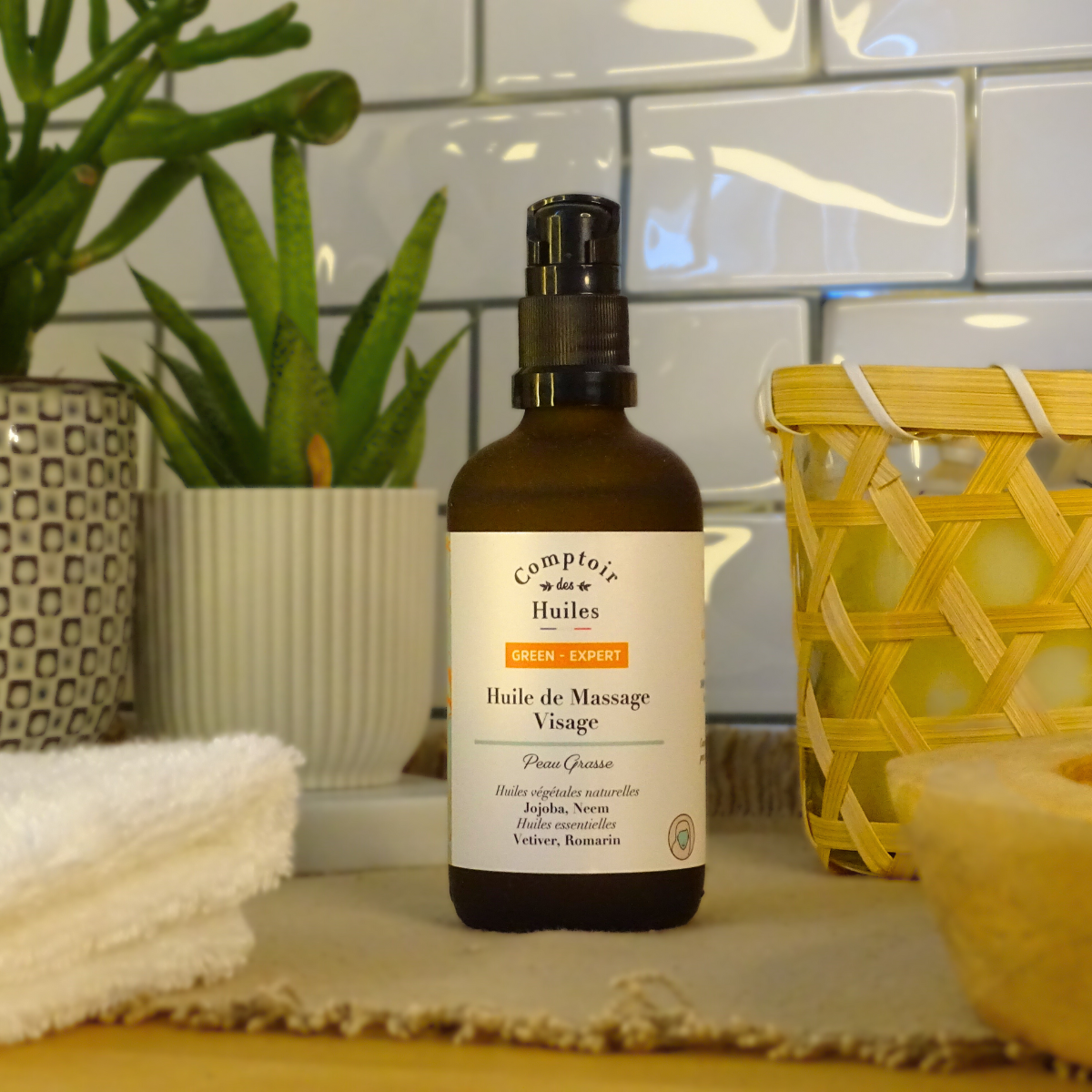 COMPTOIR DES HUILES - Wholesale Facial Oil - Green Expert Organic Facial Massage Oil for Oily Skin3