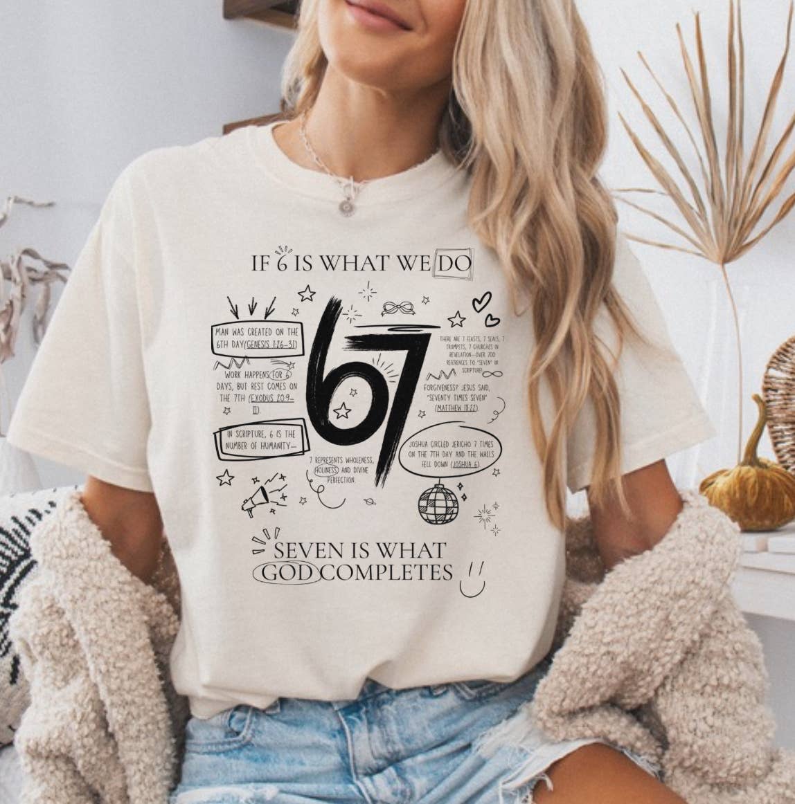 Posh Magnolia Boutique - Wholesale T-Shirt (Graphic) - Women's - 67 Religious Comfort Color Graphic T-Shirt, Faith T-Shirt1