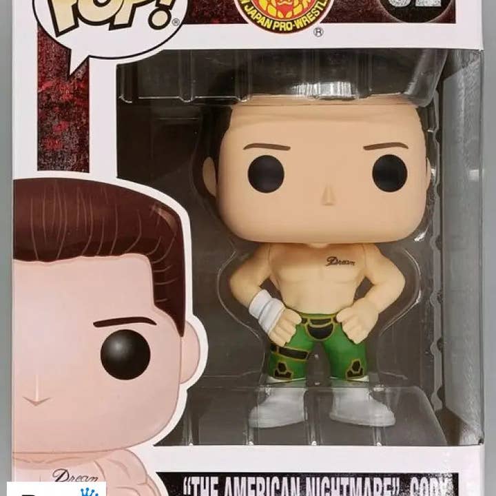 REMOVED BRAND - Wholesale Figurine Toy - Kids - 02 The American Nightmare Cody - New Japan Pro Wrestling NJPW AEW - Damaged Box Funko POP