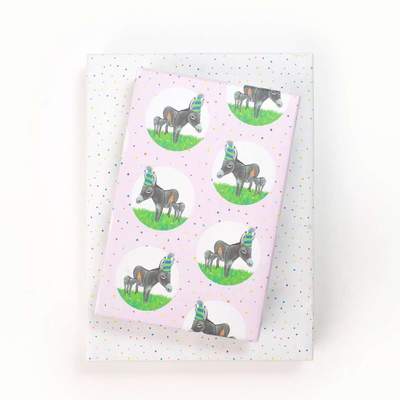 Birthday Wrapping Paper - Double Sided & Eco Friendly - Wrappily