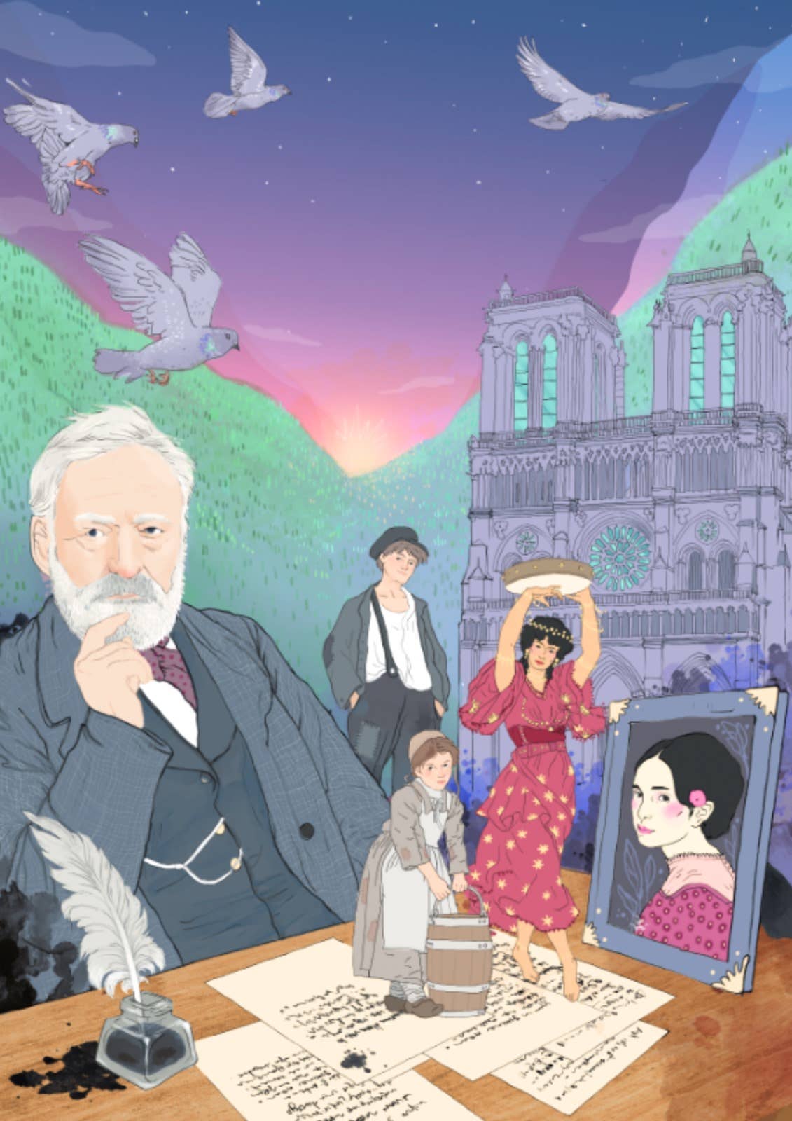 MIRALUDO - Wholesale Puzzle - Adult - Puzzle 1000 pieces - The Gallery of Legends - Book Format10