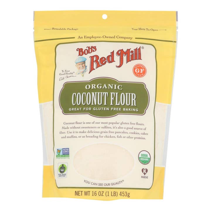 Bob's Red Mill Organic Coconut Flour, 4-Pack, 16 Oz for wholesale by Everyday Supply Co