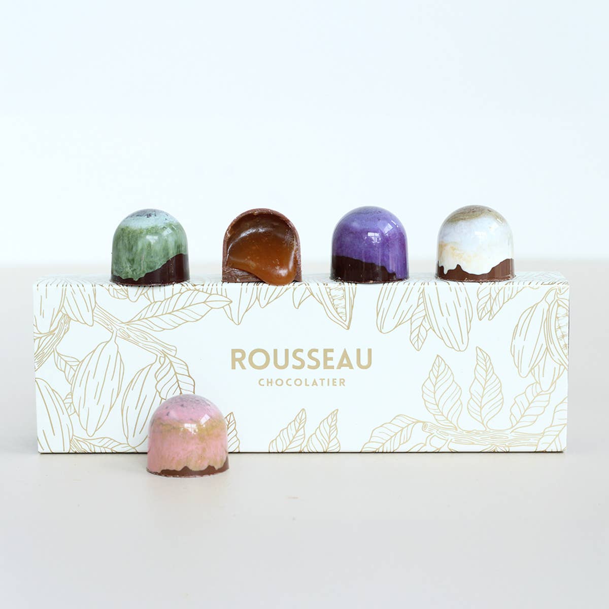 Rousseau Chocolatier - Wholesale Chocolate Box - Caramel Chocolate Collection4
