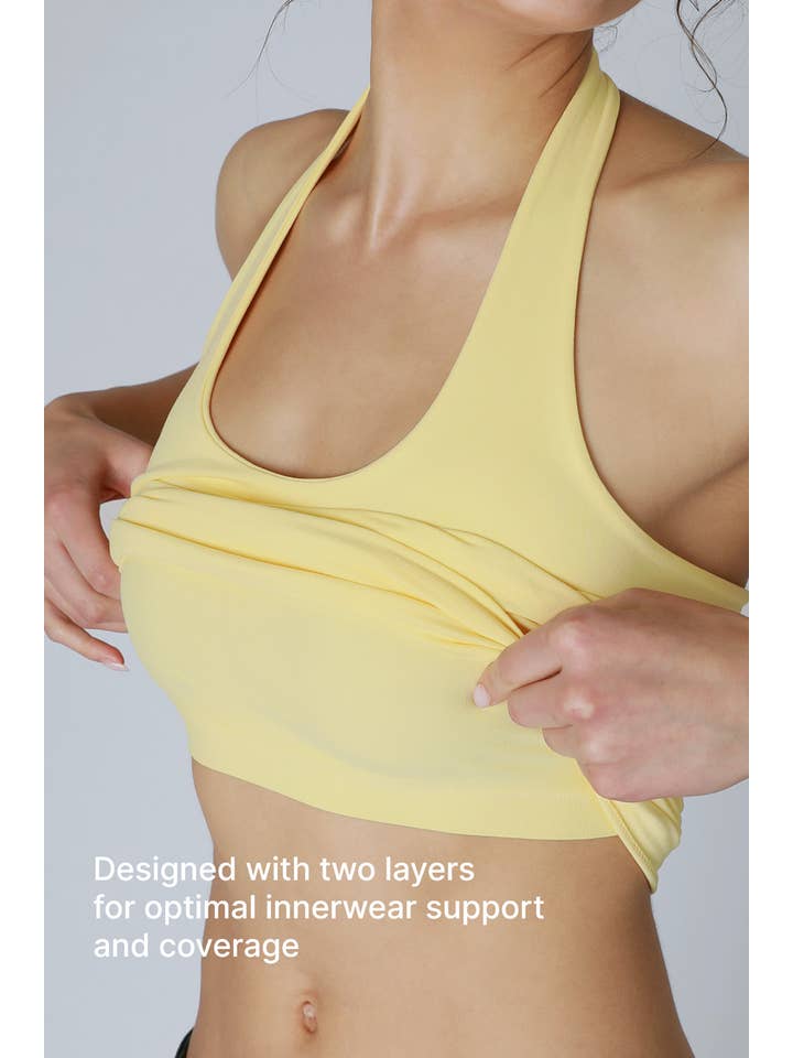 NIKIBIKI - Wholesale Knit Top - Women's - NS8392 - Clean Line Halter Top6