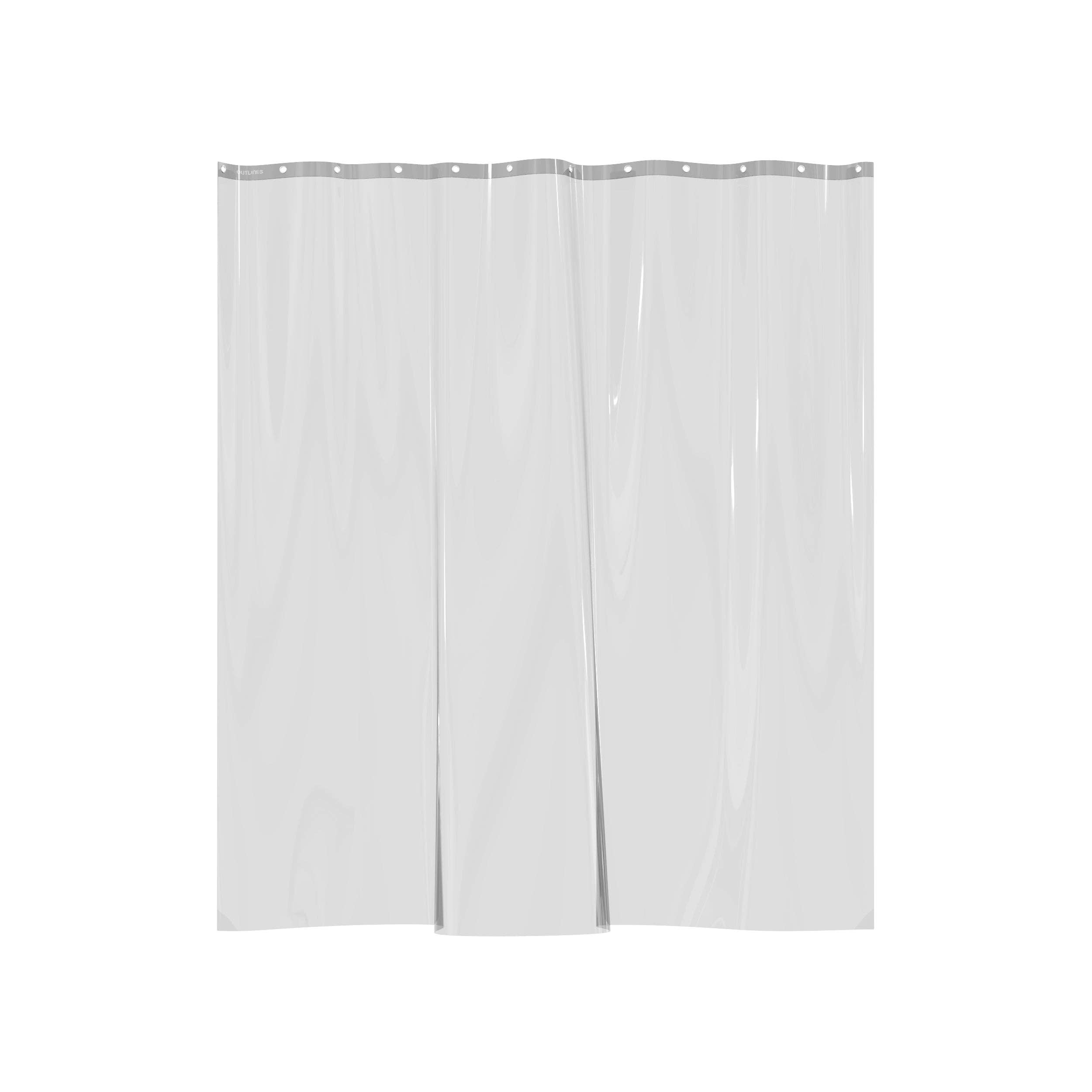 Outlines - Wholesale Shower Curtain - Recyclable Shower Liner18