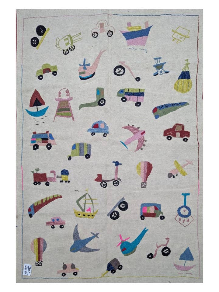 Kilim Suzani Bordado à Mão - Tamanho: 180 x 124 cm por atacado de Imaco Rugs