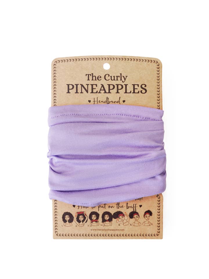 Lilac Purple Headband for wholesale by The Curly Pineapples