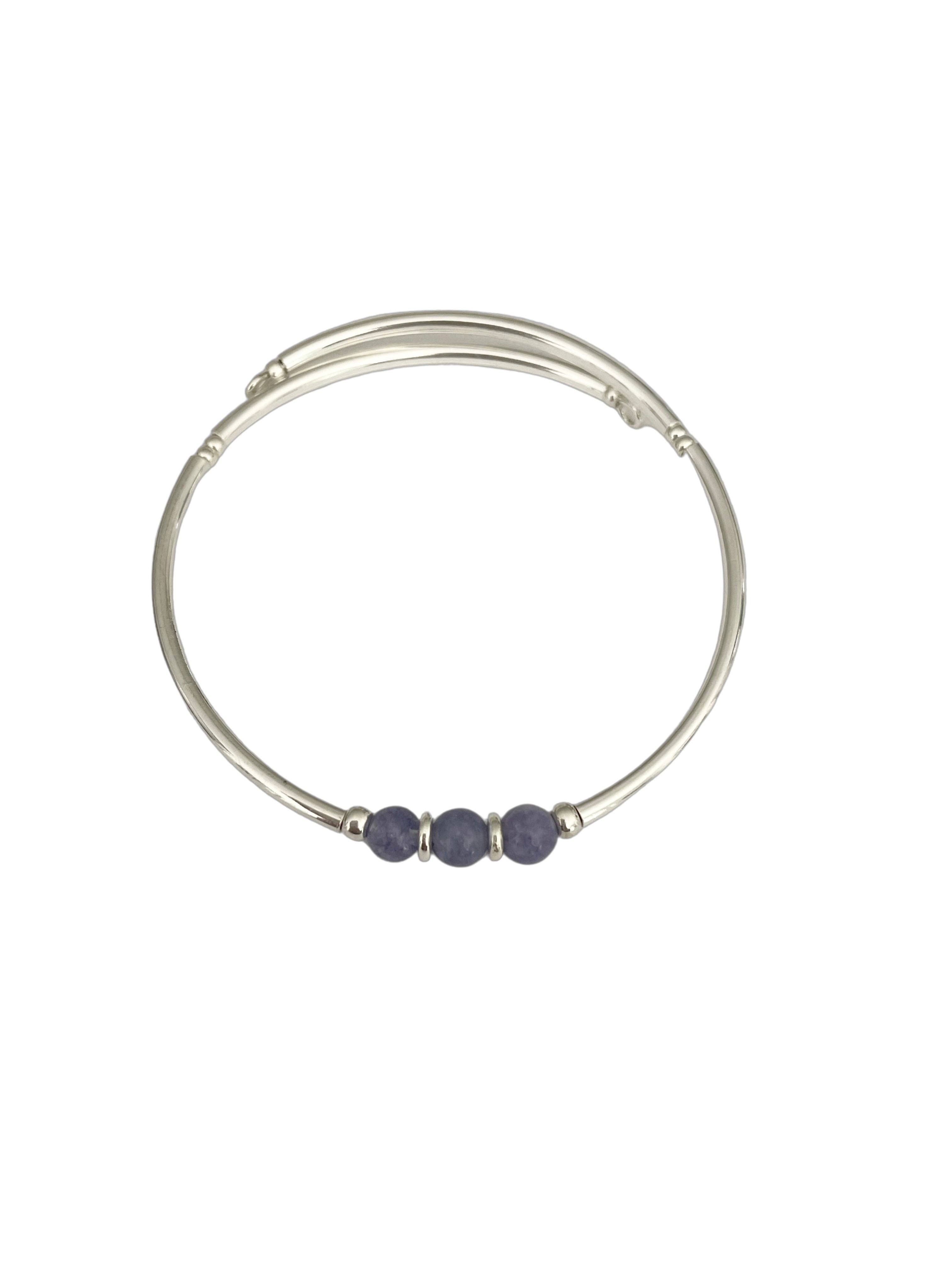 Chappy Girls - Wholesale Bangle Bracelet - CLASSIC-Amberlyn Tanzanite Bracelet