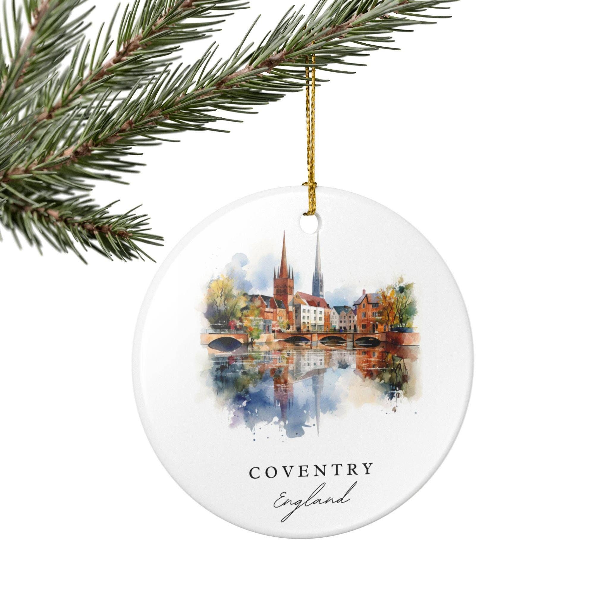 Premium Travel Art - Wholesale Ornament - Coventry Xmas Ornament | Ceramic | Travel Gift4
