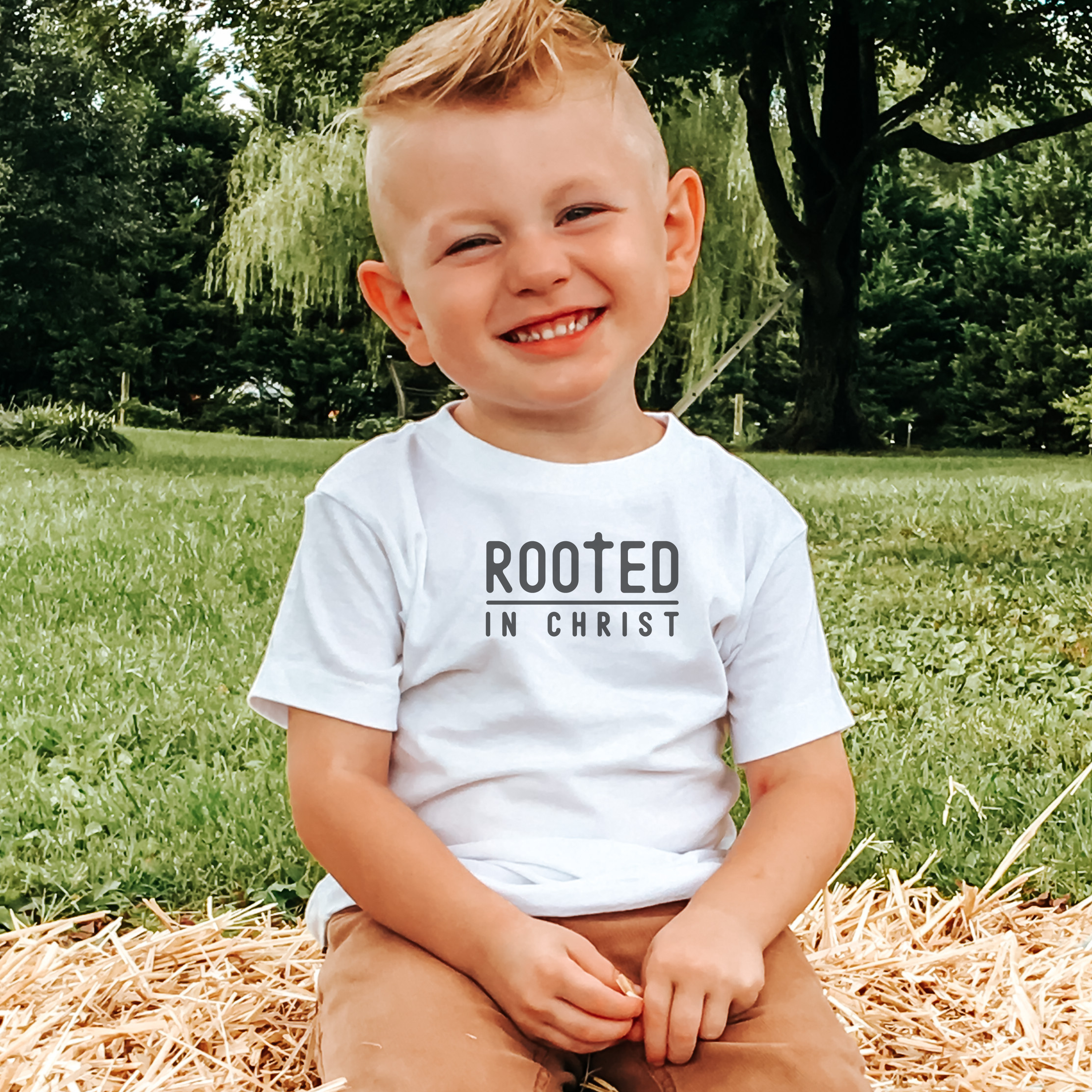 Faith & Life Christian Brands – wholesale T-shirt – Kids – Rooted In Christ Toddler and Youth T-Shirt0
