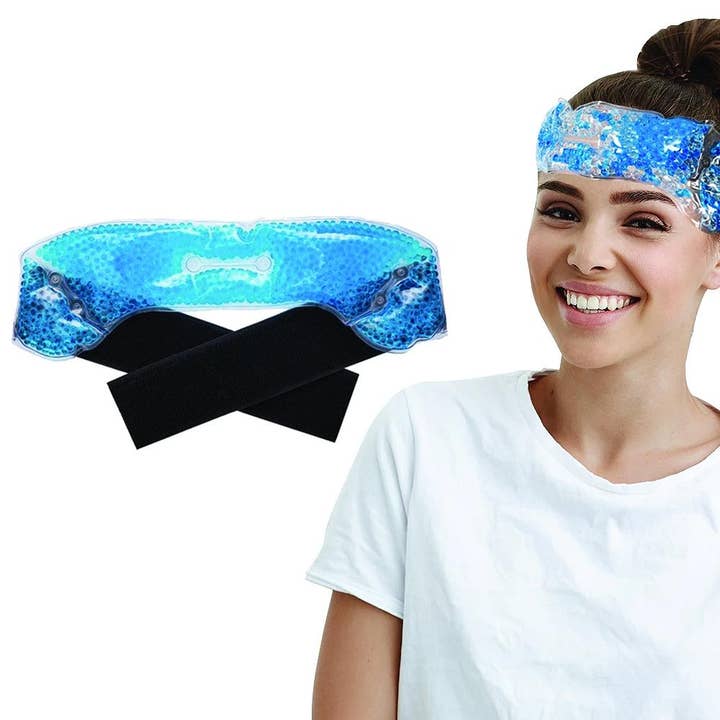 Extreme Fit Wholesale - Wholesale Hot/Cold Compress - Hot And Cold Migraine Relief Therapy Headband Wrap2