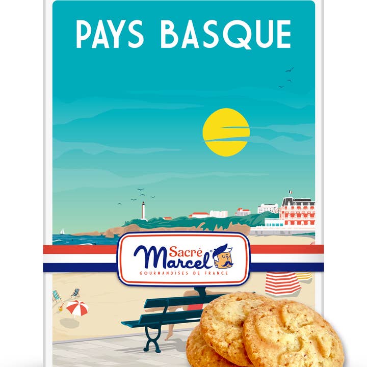 Metal box "Basque Country" | Sacré Marcel for wholesale by Maxim's