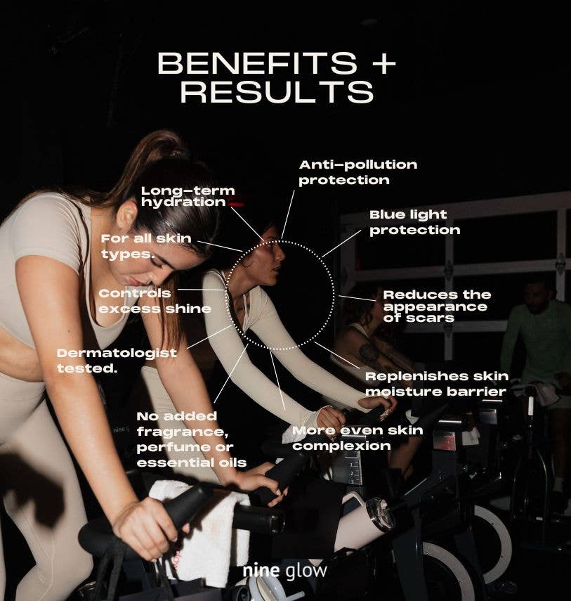 nine glow - Wholesale Facial Serum/Concentrate - Pre-Workout Anti-Pollution Serum4