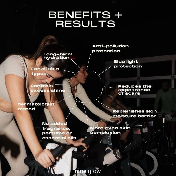 nine glow - Wholesale Facial Serum/Concentrate - Pre-Workout Anti-Pollution Serum4