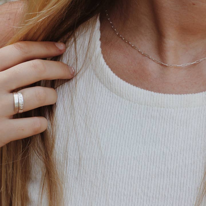 Joy 14k Gold Fill or Sterling Silver Chain Necklace for wholesale by Of Great Value