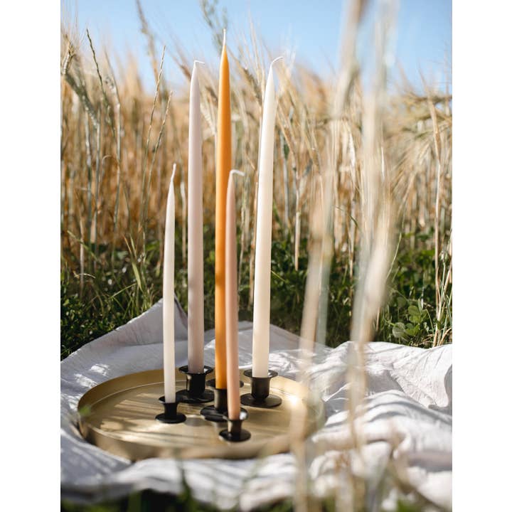 Twilight Collection - Wholesale Tapered Candle/Candlestick - Honey Danish Taper Candle | 12 Pack2