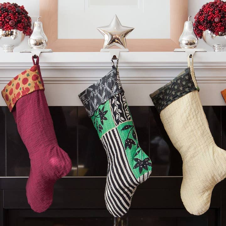 Homesoul – wholesale Holiday Stocking – Kantha Christmas Stockings - Set of 102