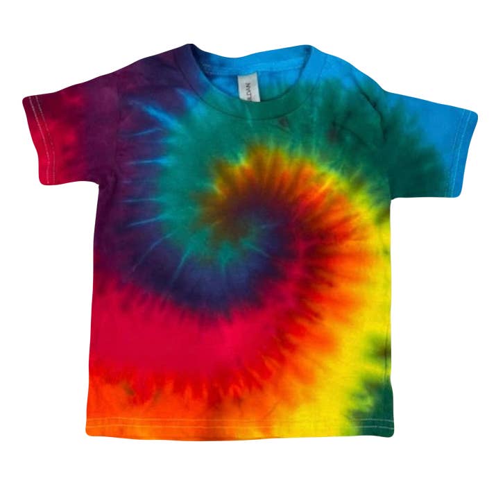 Maglietta per bambini Rainbow Spiral #1 per la vendita all'ingrosso da parte di Colors of Love on Haight