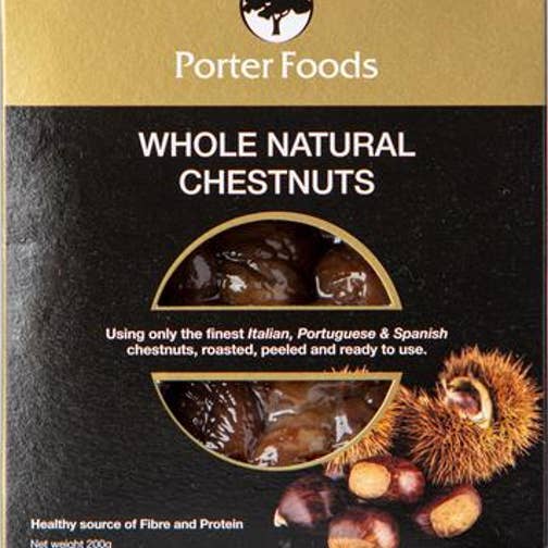 Porter Foods – wholesale Nuts – Porter Foods Whole Chestnuts 200g