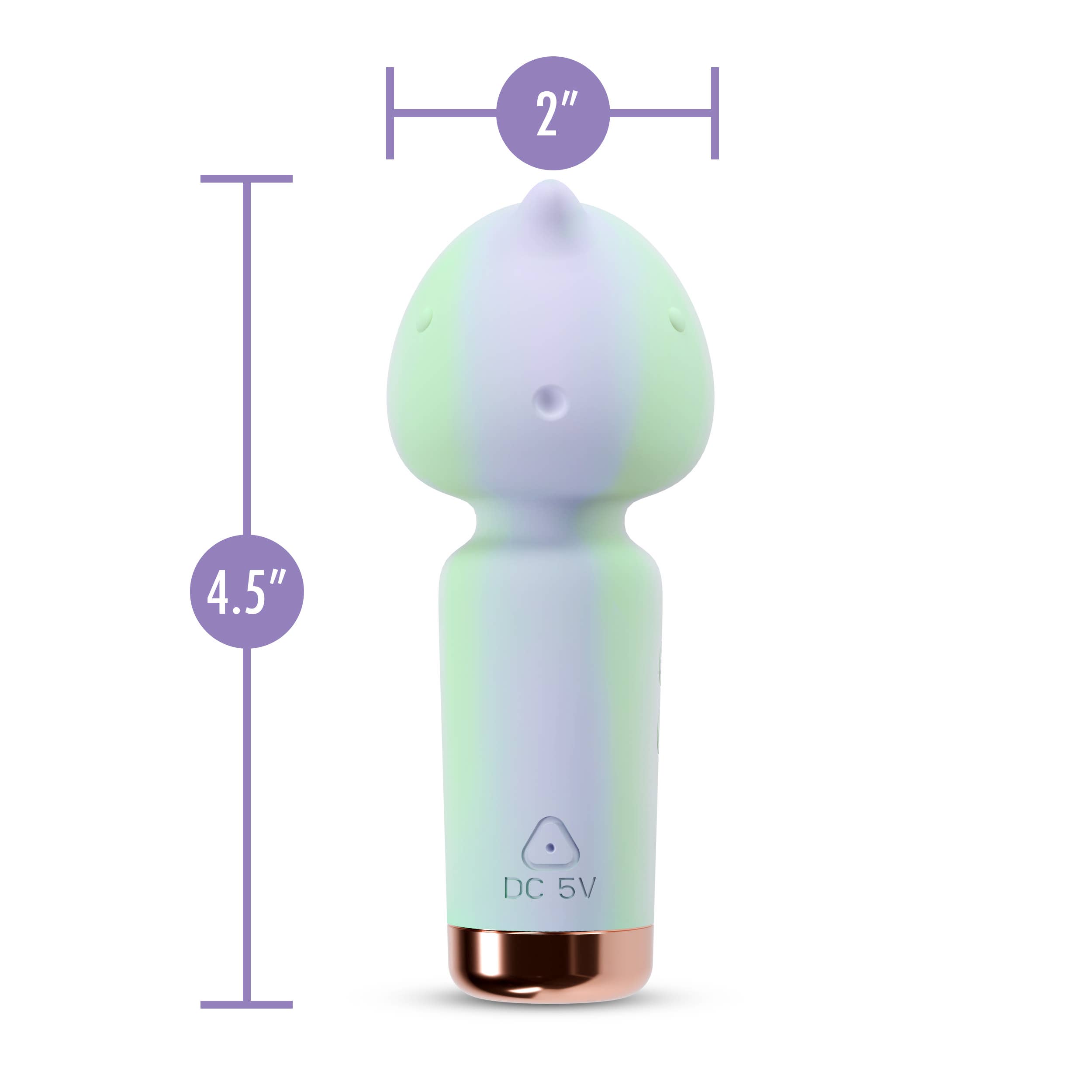 Blush - Wholesale Sex Toy - Play With Me - Unicorn Dreams - Silicone Clitoral Vibrator8