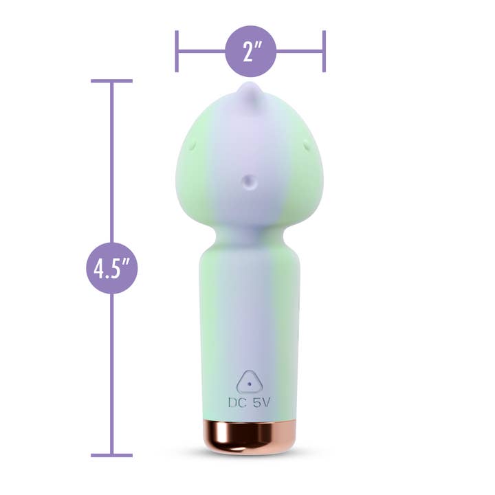 Blush - Wholesale Sex Toy - Play With Me - Unicorn Dreams - Silicone Clitoral Vibrator8